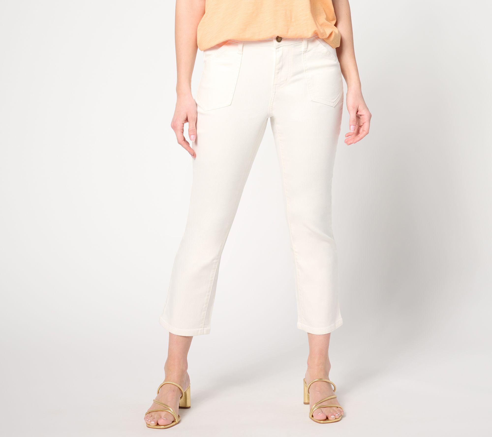 Belle by Kim Gravel Petite Tripleluxe Twill Jean