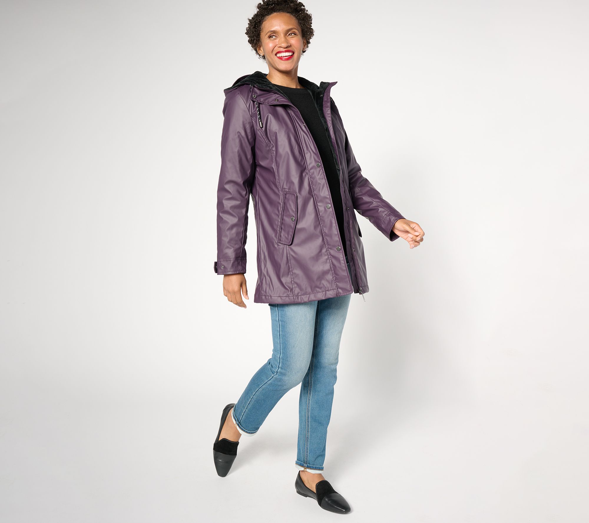 Qvc rain jackets hotsell