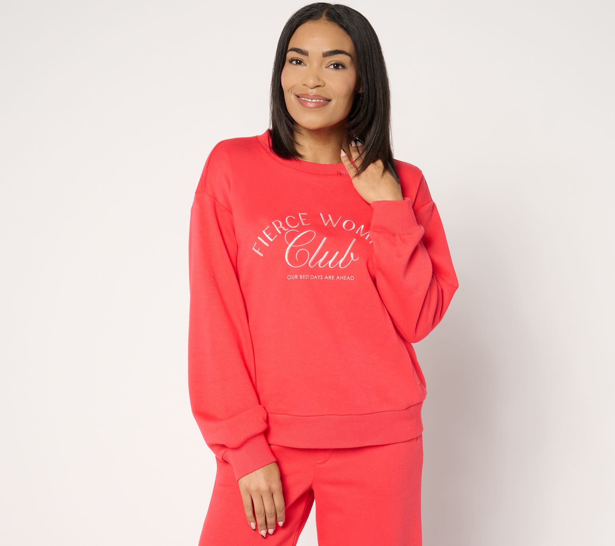 Peace Love World Ali+Mally Fierce Women Sweatshirt