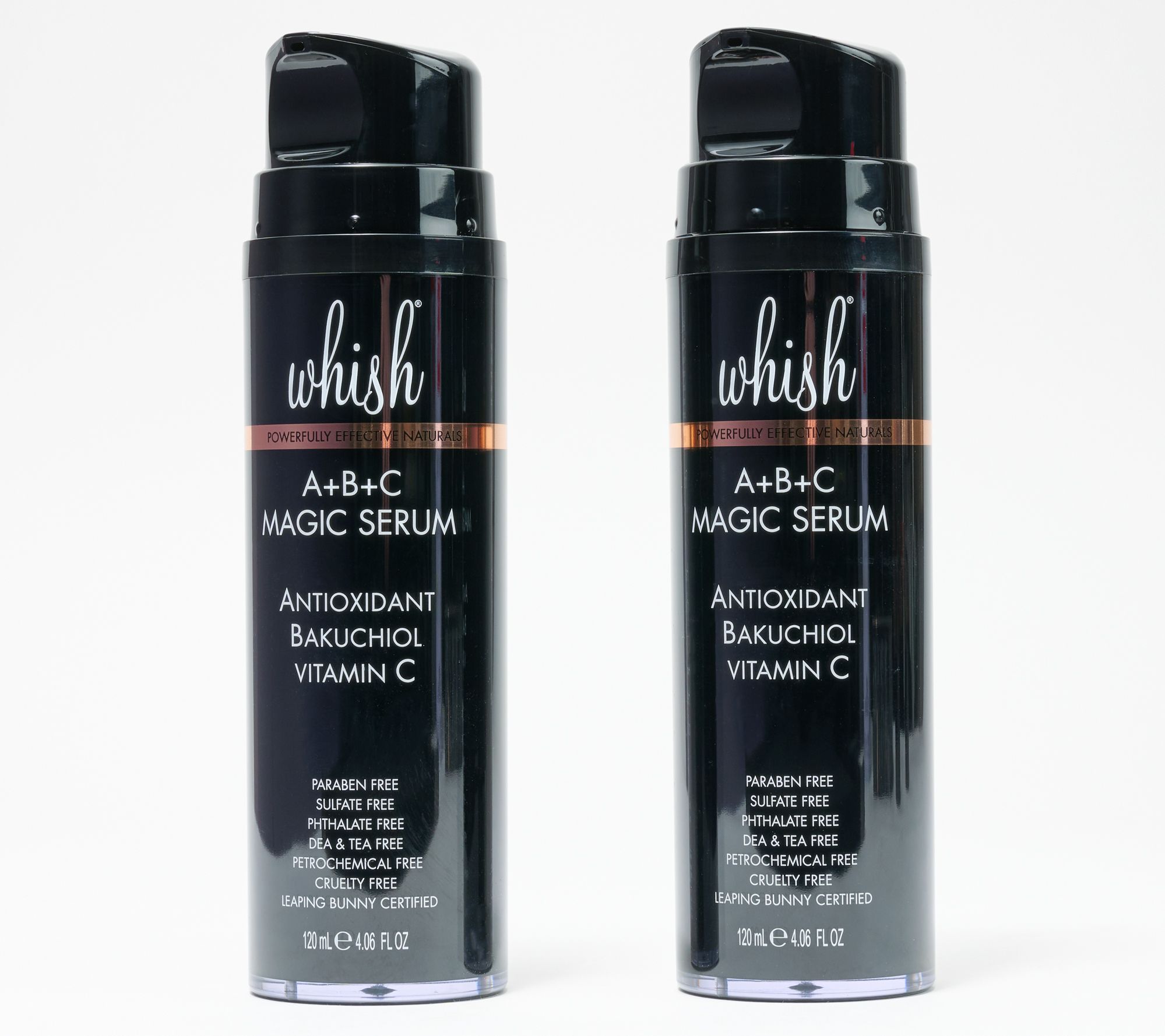Whish A+B+C Magic Body Serum 4oz Duo