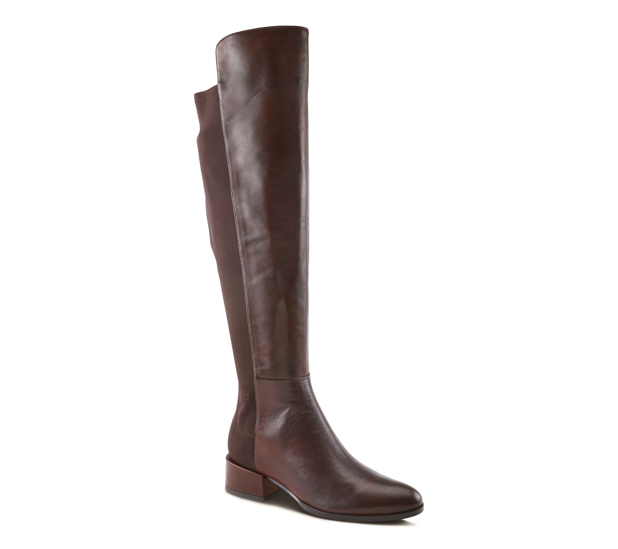 Spring Step Over-the-Knee Leather Boots - Rider