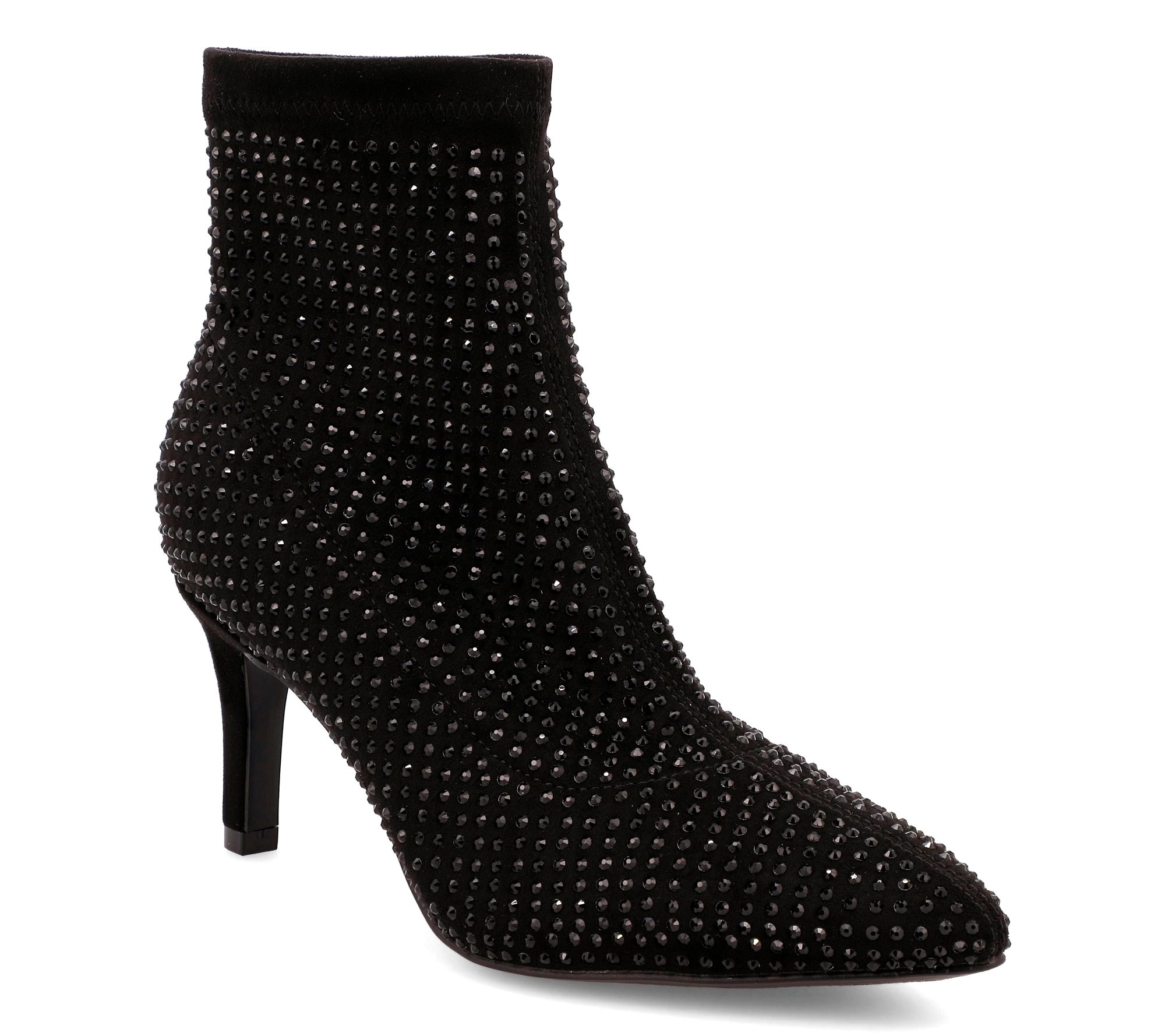 MIA Amore Rhinestone Dress Booties - Zhein-R