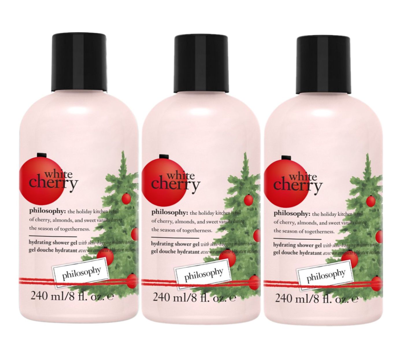 philosophy special edition 8 oz. holiday shower gel trio