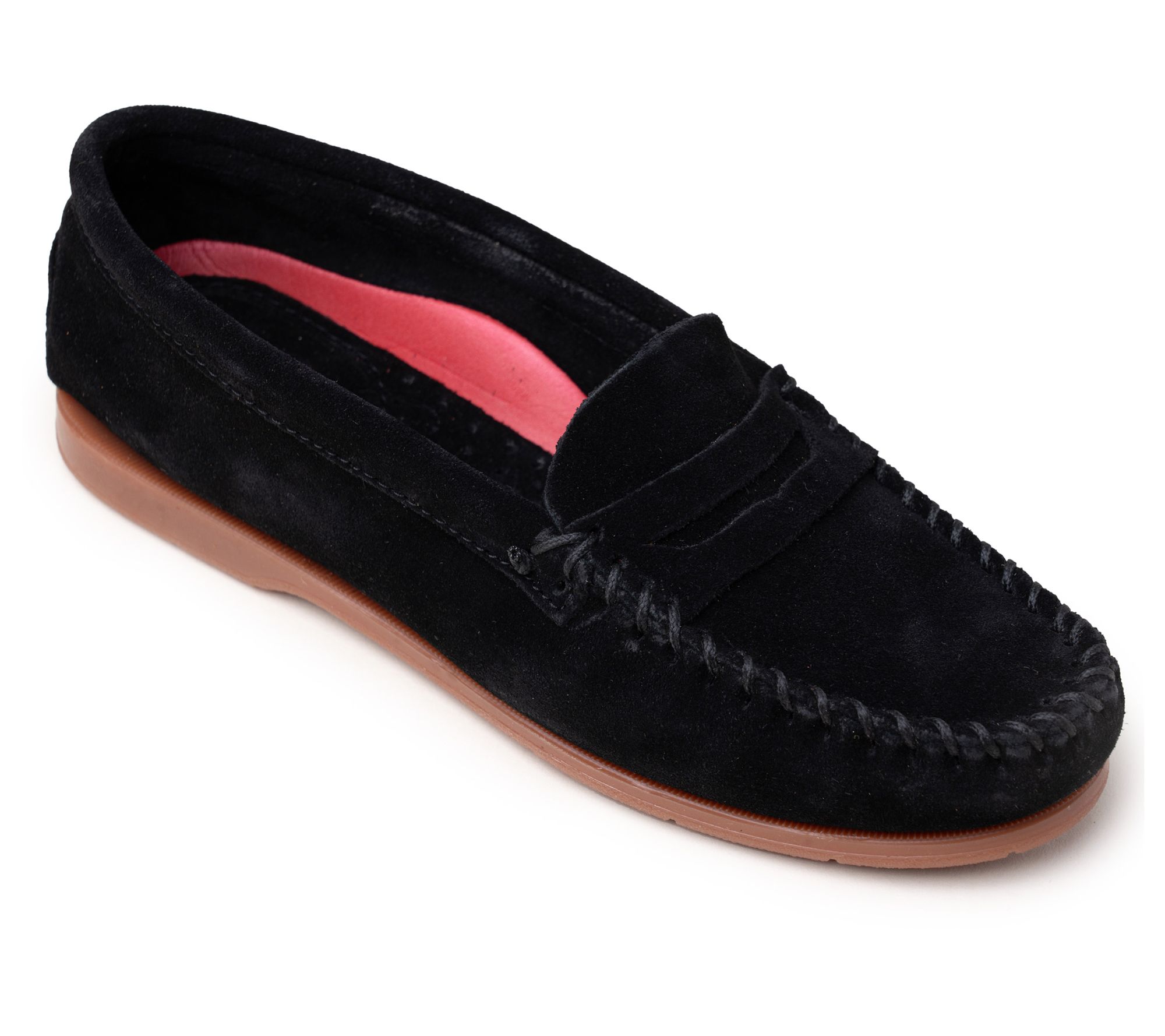 Minnetonka Women's Mellony Penny Suede Loafers