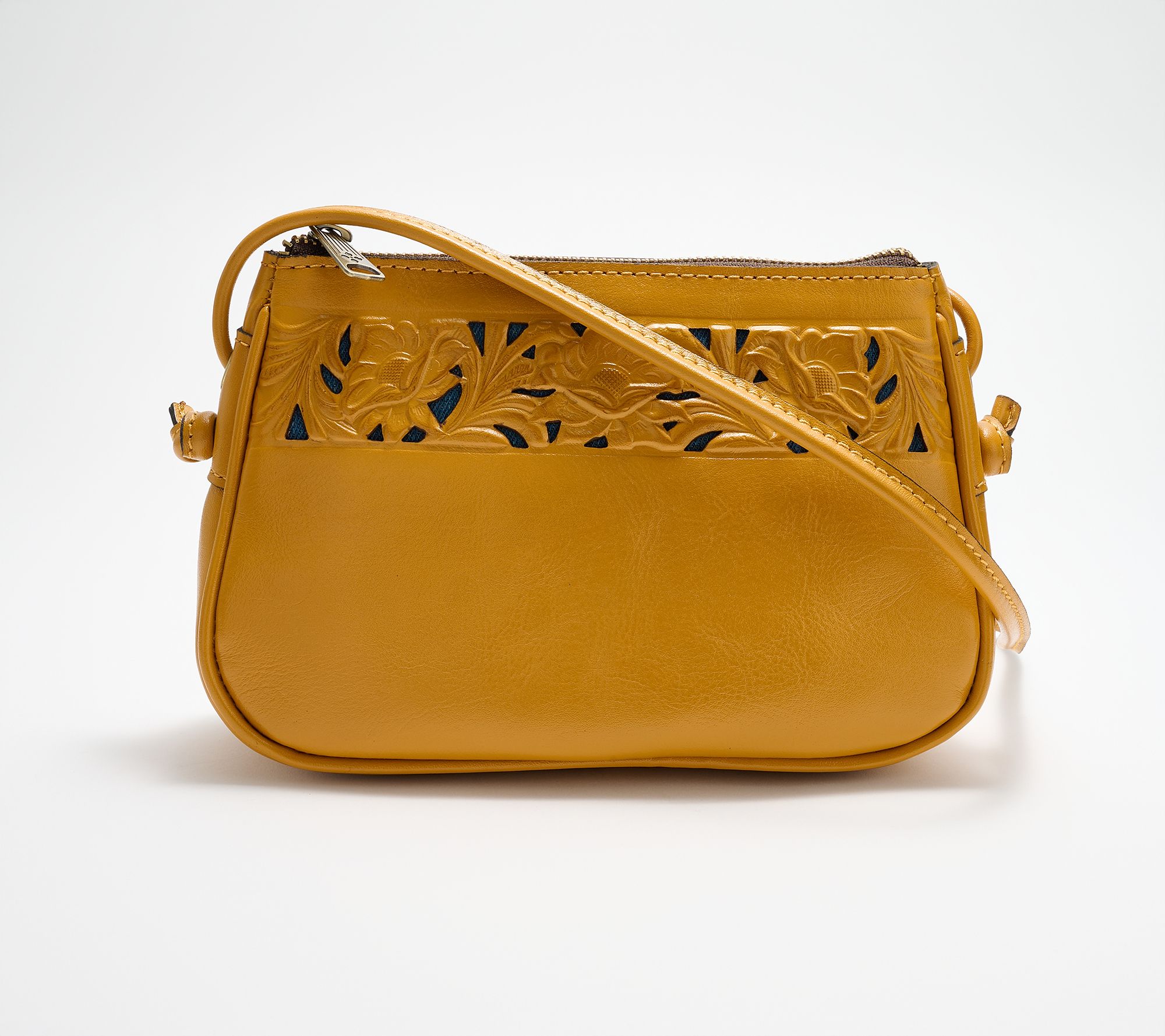 Patricia Nash Leather Bacoli Crossbody Bag