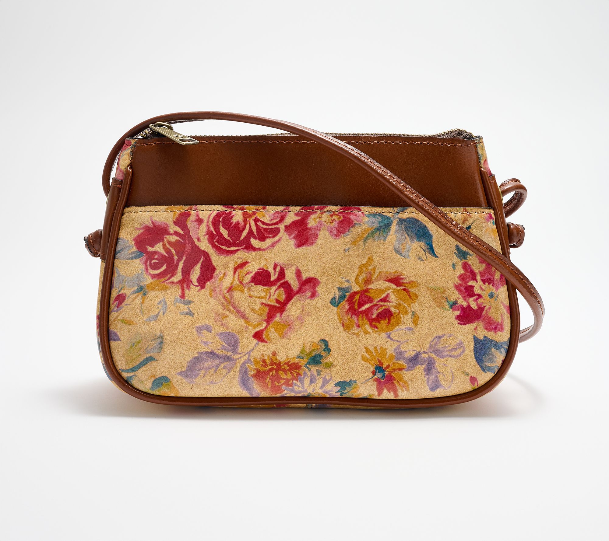 Patricia Nash Leather Bacoli Crossbody Bag