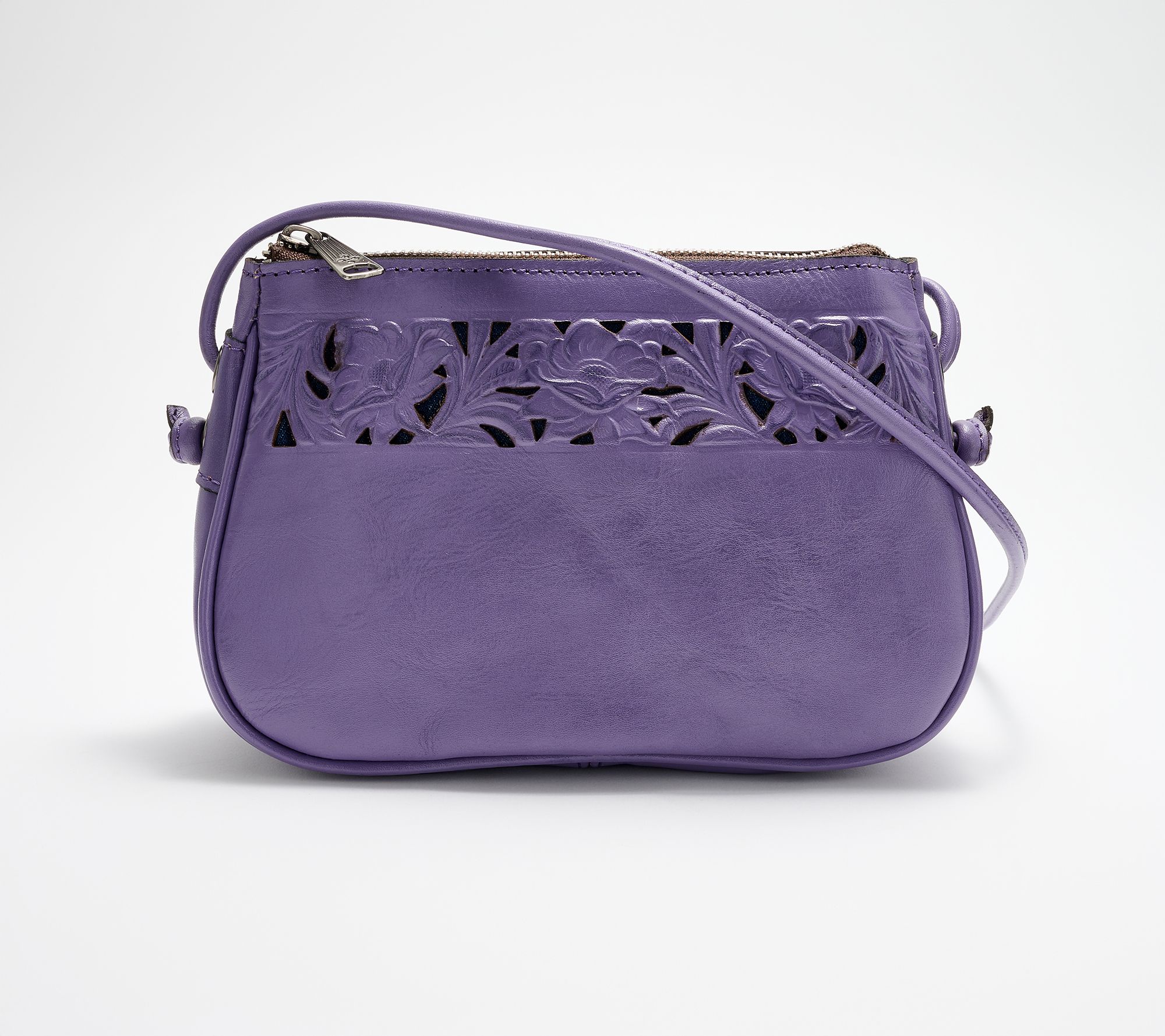 Patricia Nash Leather Bacoli Crossbody Bag