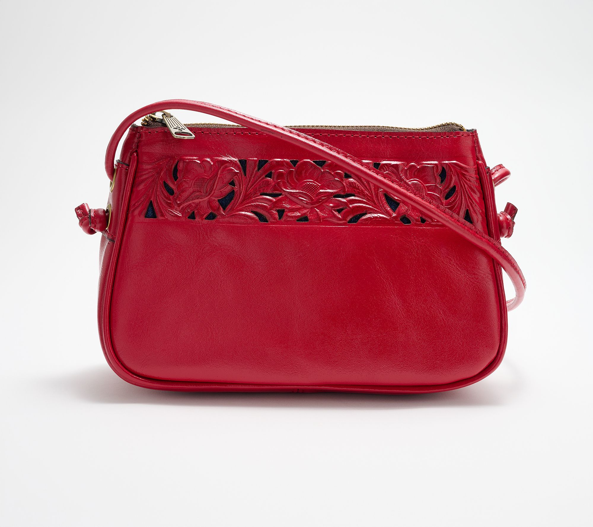 Patricia Nash Leather Bacoli Crossbody Bag