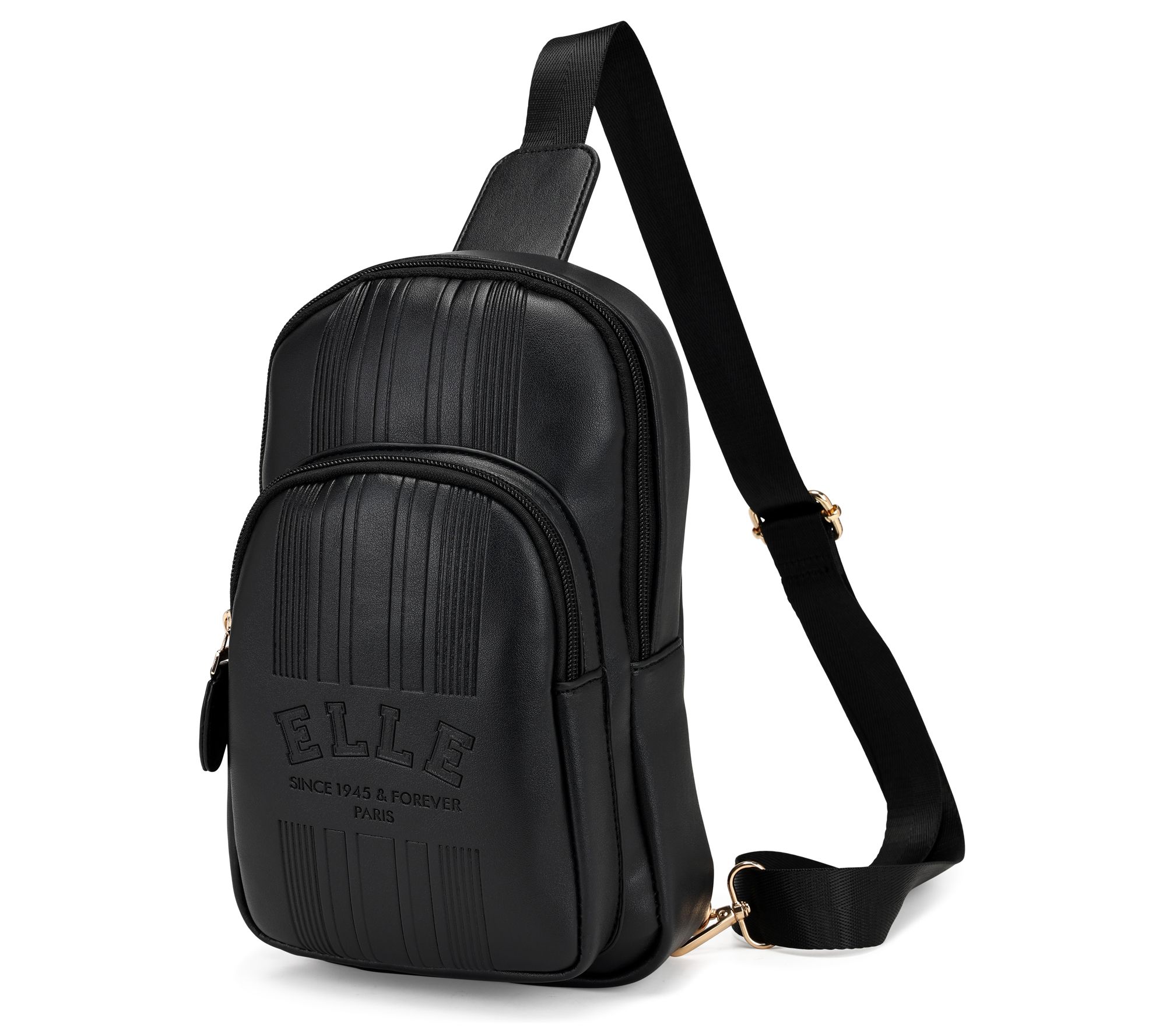 ELLE Roamer Vegan Leather Chic Crossbody SlingBag