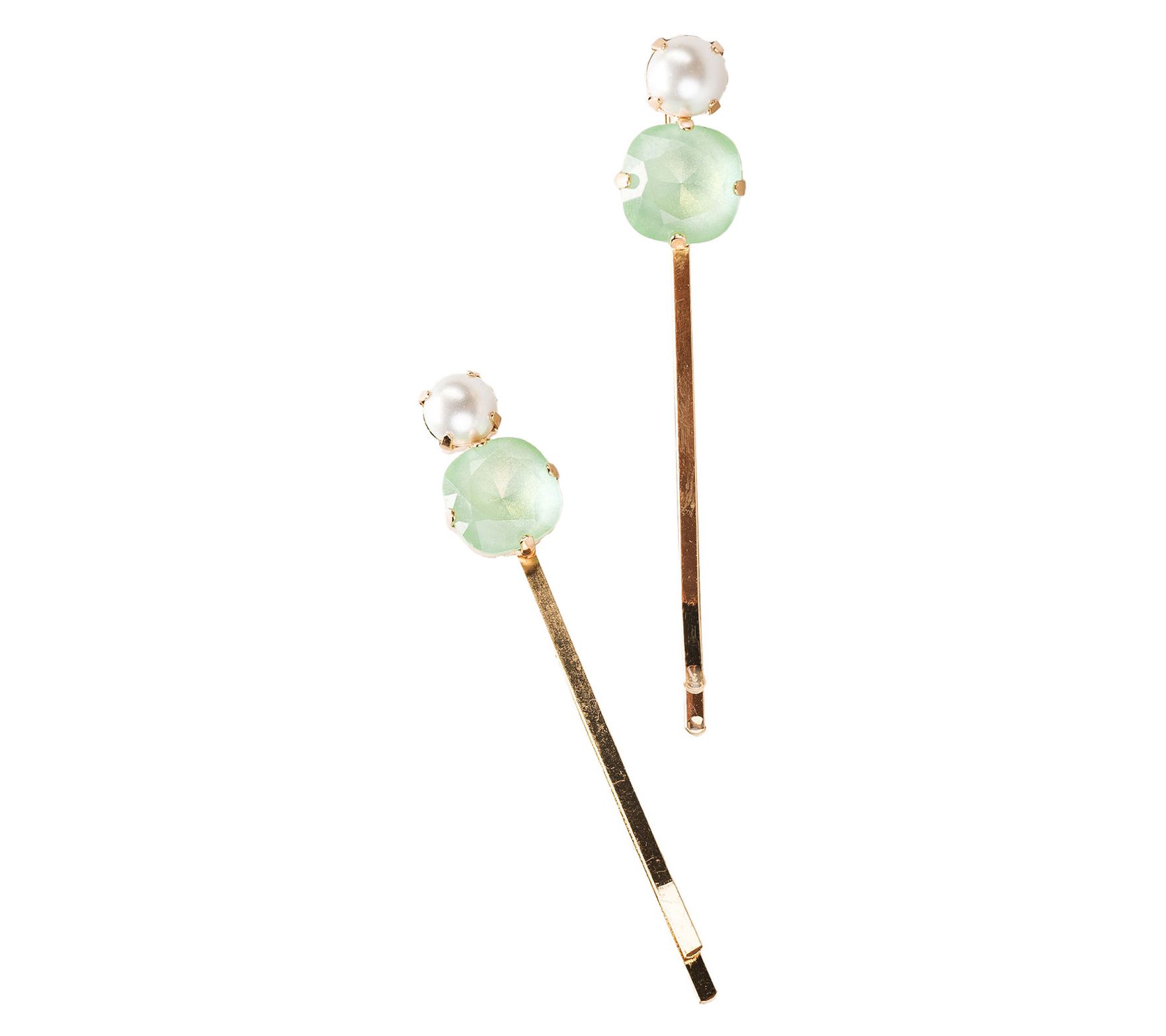 Violet & Brooks Jayne Crystal Bobby Pin Pair