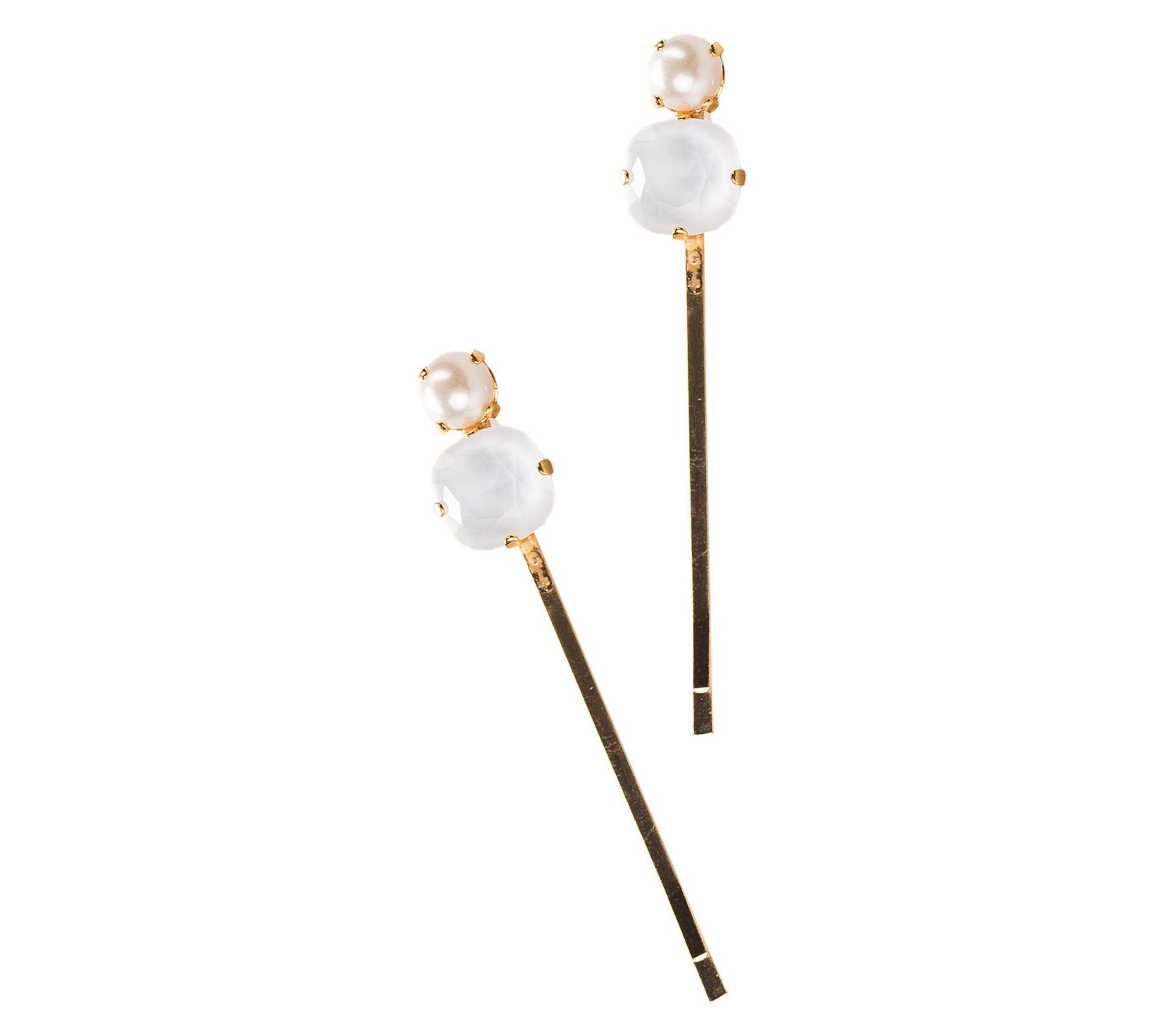 Violet & Brooks Jayne Crystal Bobby Pin Pair