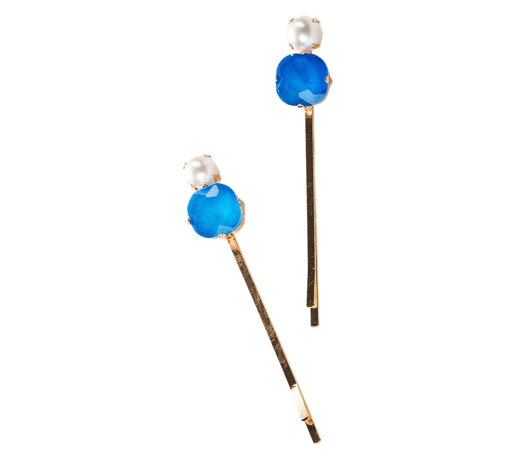 Violet & Brooks Jayne Crystal Bobby Pin Pair