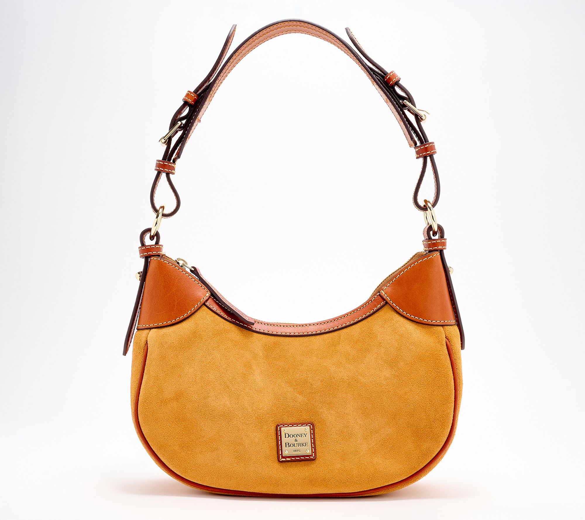 Dooney & Bourke Suede Small Hobo Shoulder Bag