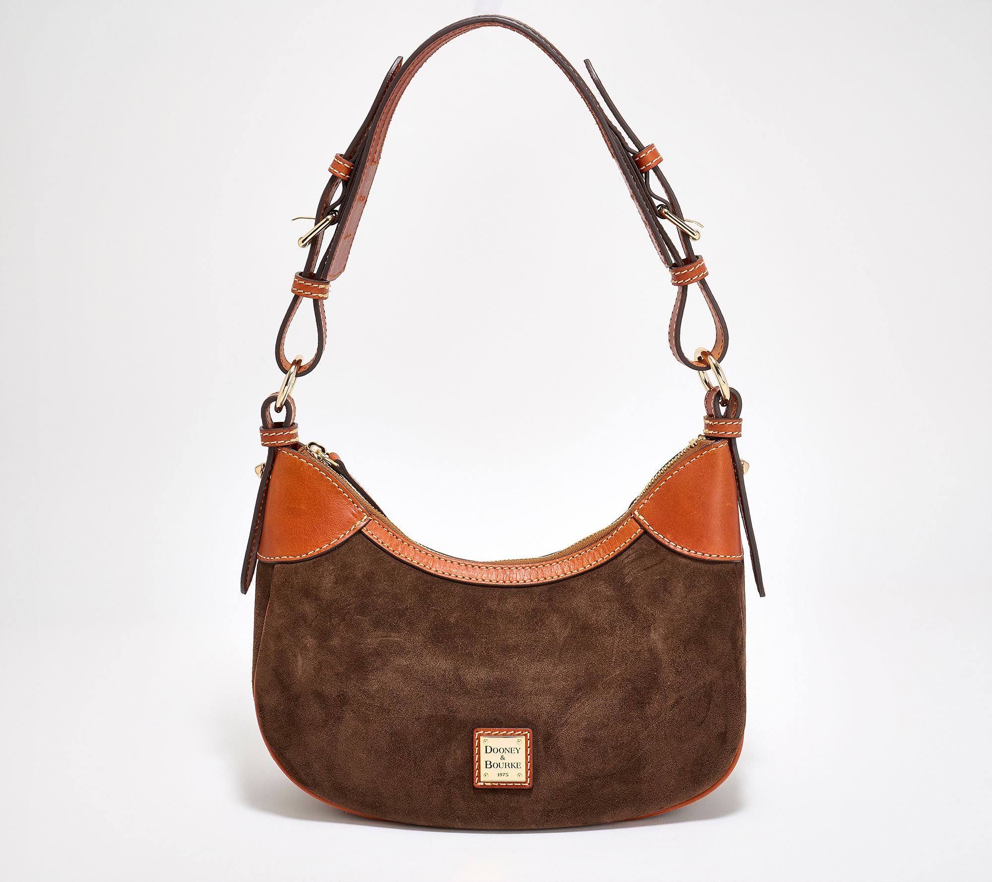 Dooney & Bourke Suede Small Hobo Shoulder Bag