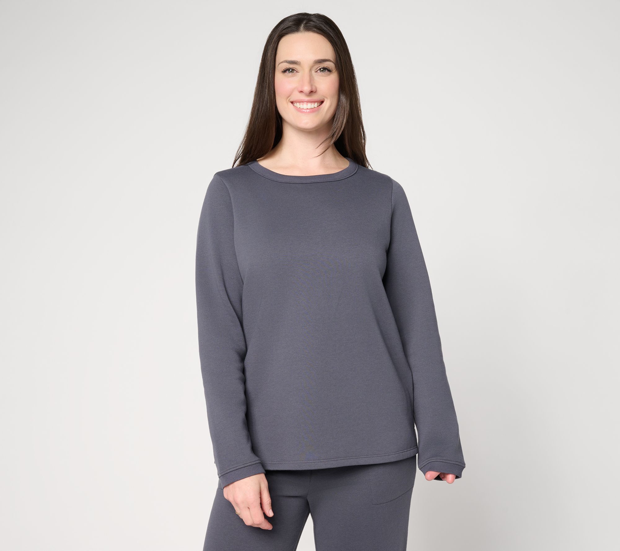 Susan Graver CloudSoft Fleece Top in Prints and Solids