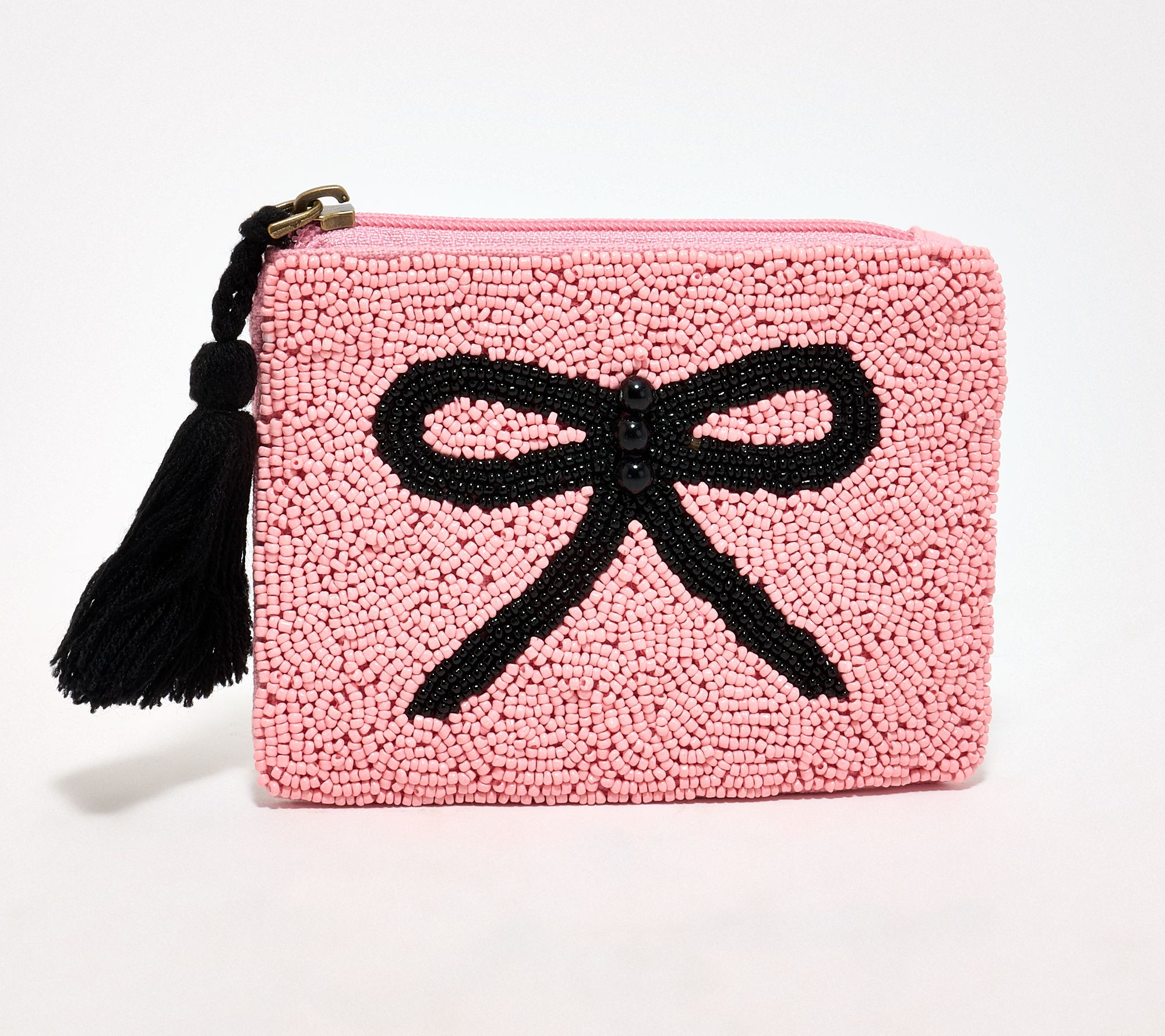 America & Beyond Embellished Bow Coin Pouch