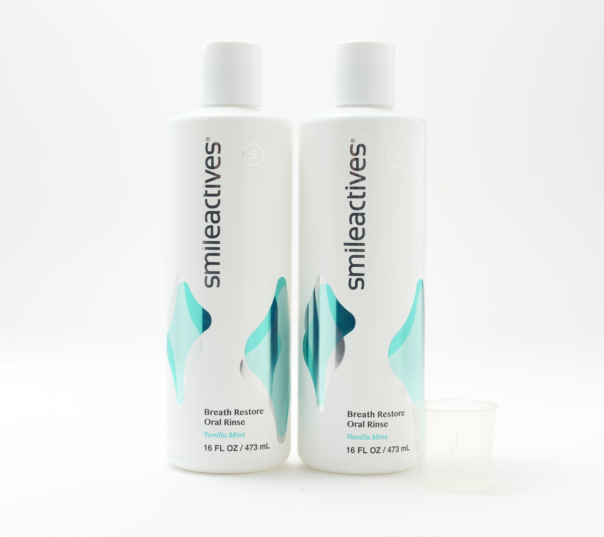 Smileactives Breath Restore Oral Rinse Treatment 16oz Duo