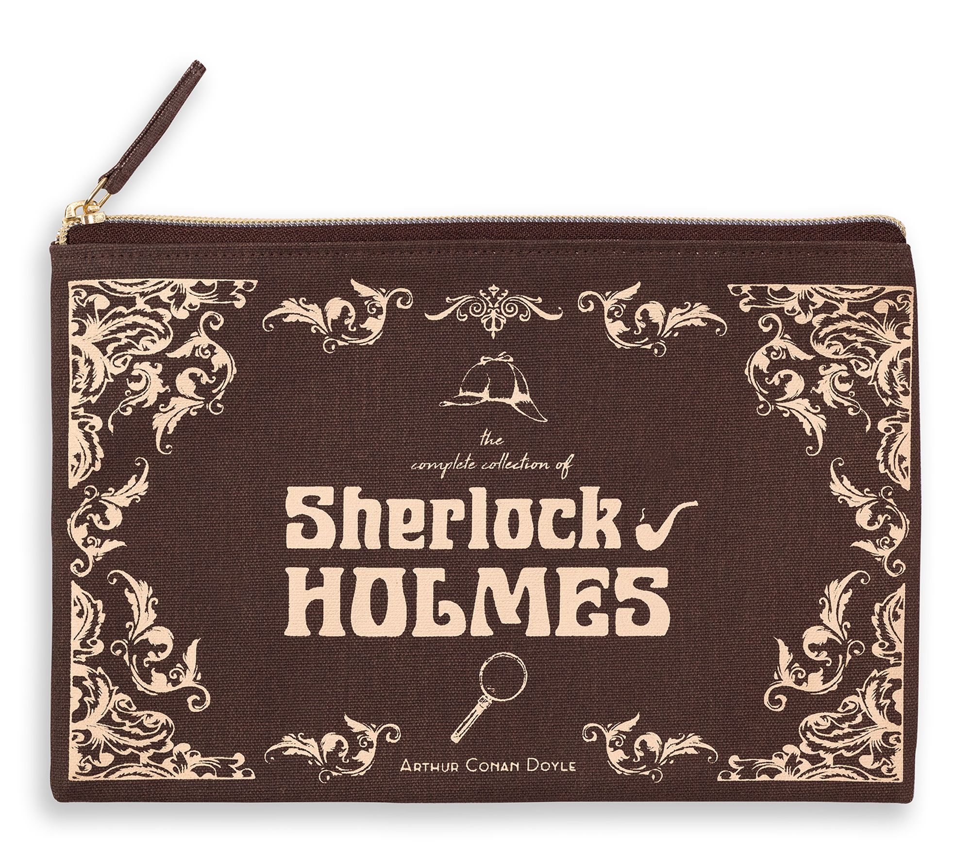 Steel Mill & Co. Sherlock Holmes Zip Pouch