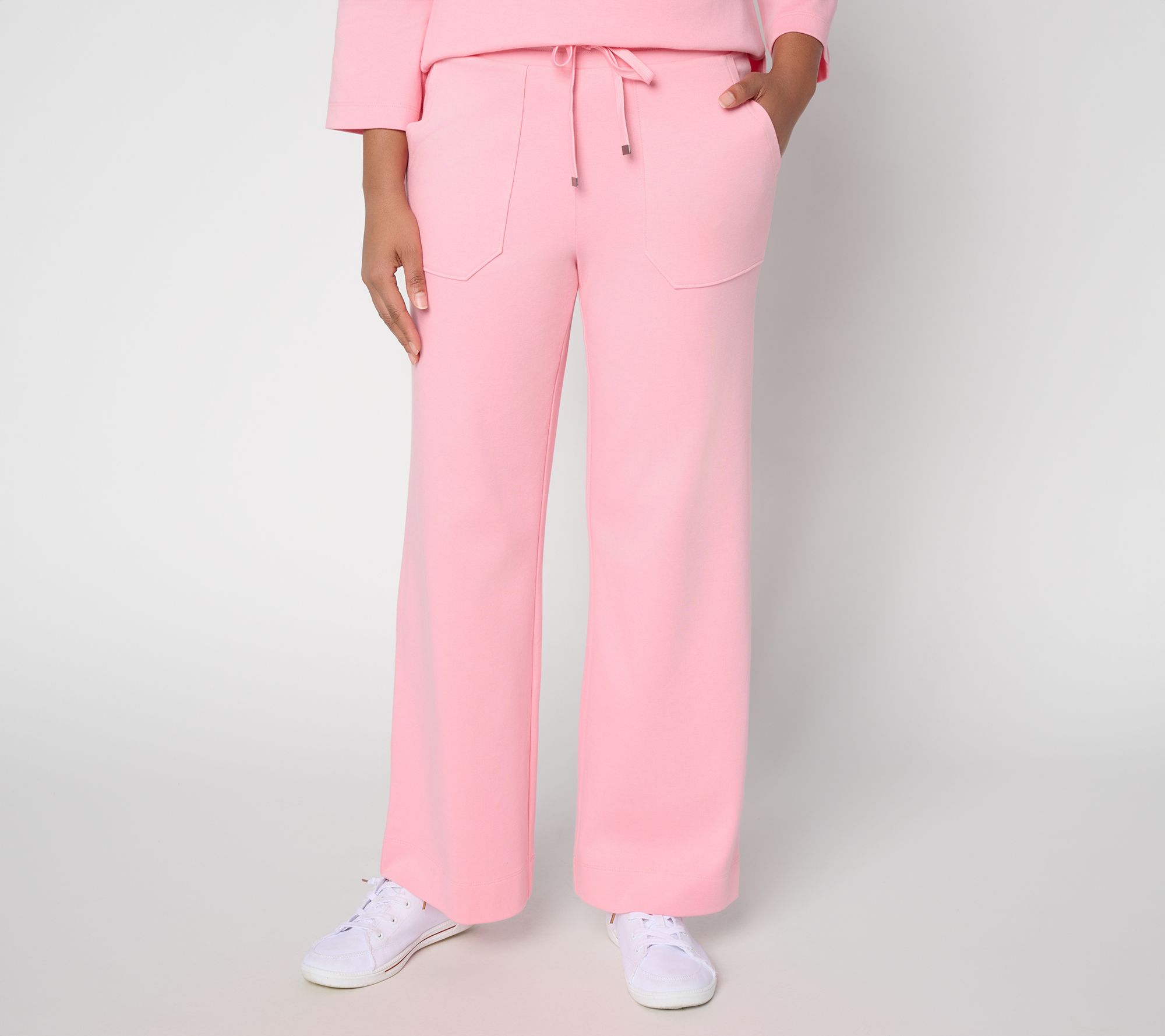 Martha Stewart Signature Tall Skylands Knit Wide Leg Pants