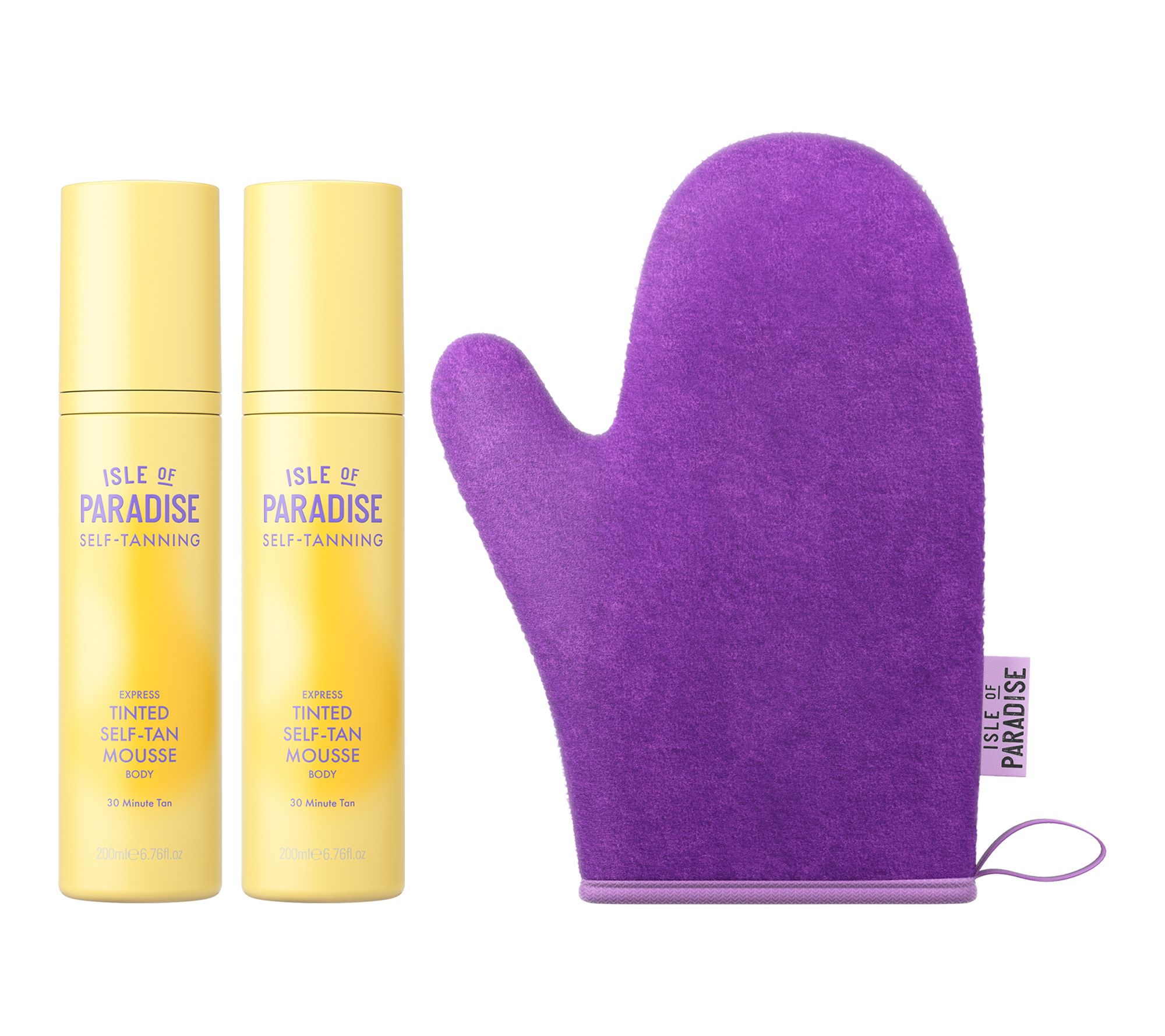 Isle of Paradise Express Mousse Duo with Mitt