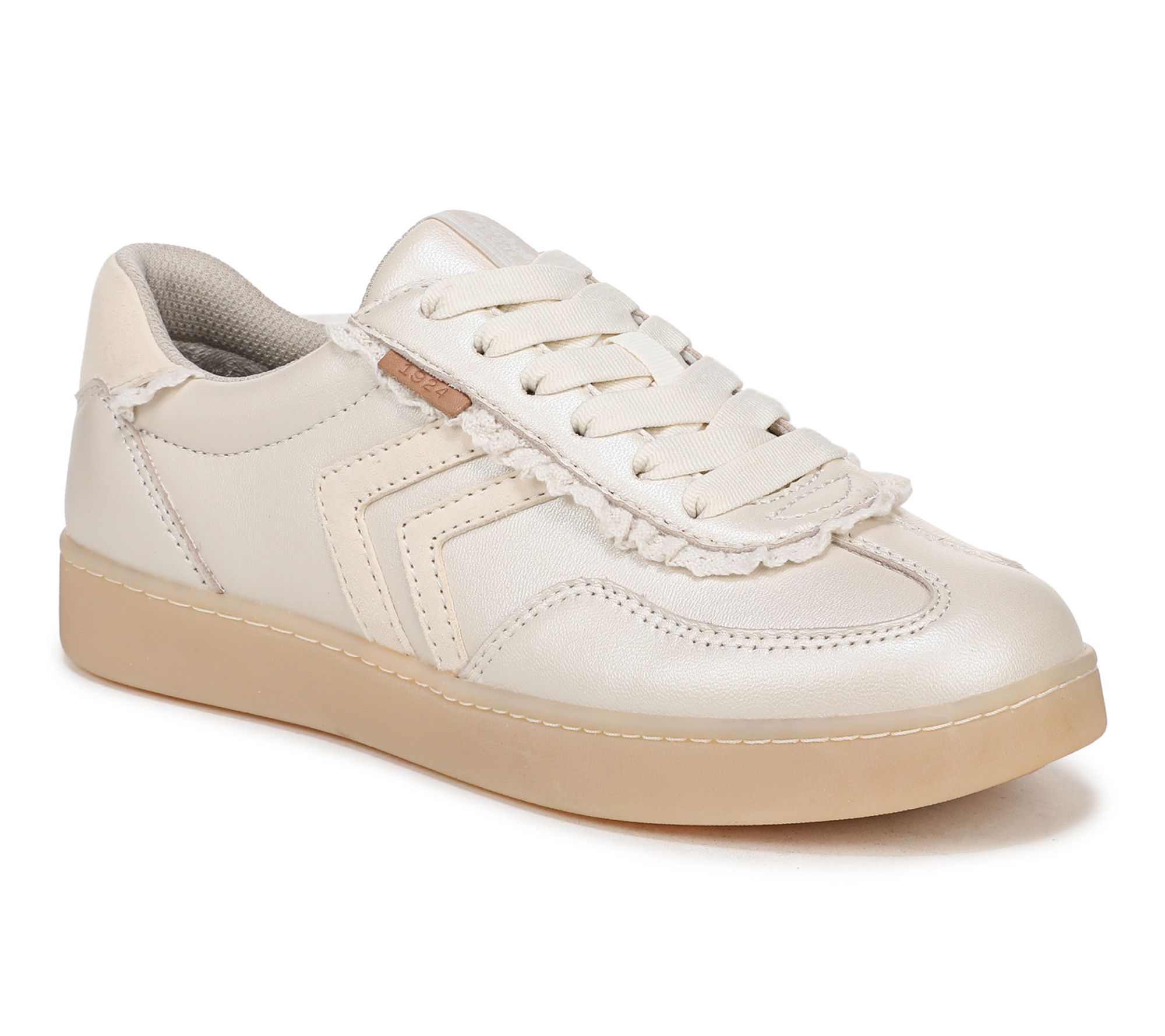 Dr. Scholl's Lace-Up Leather Sneakers - Rebel Sport