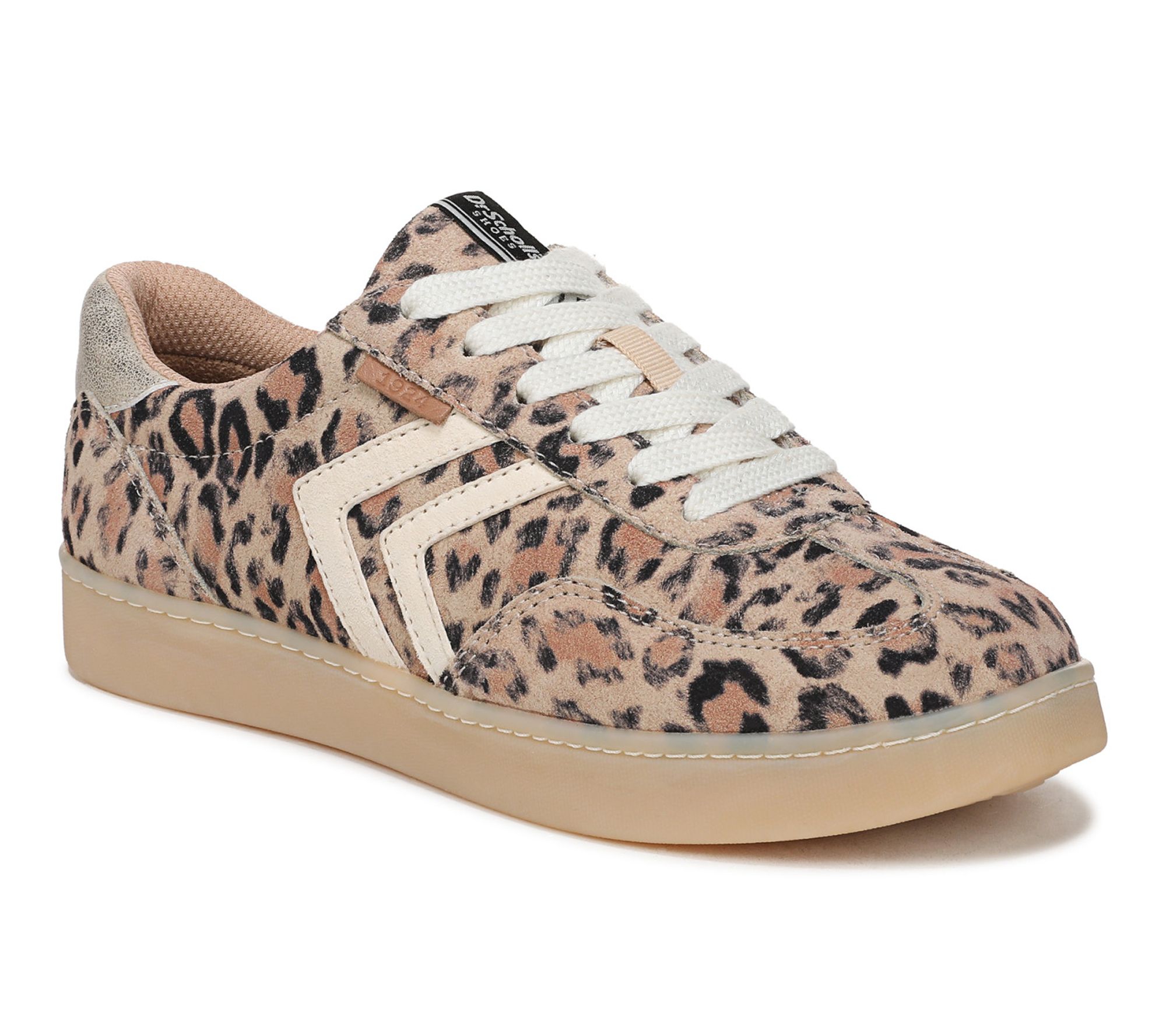 Dr. Scholl's Lace-Up Leather Sneakers - Rebel Sport