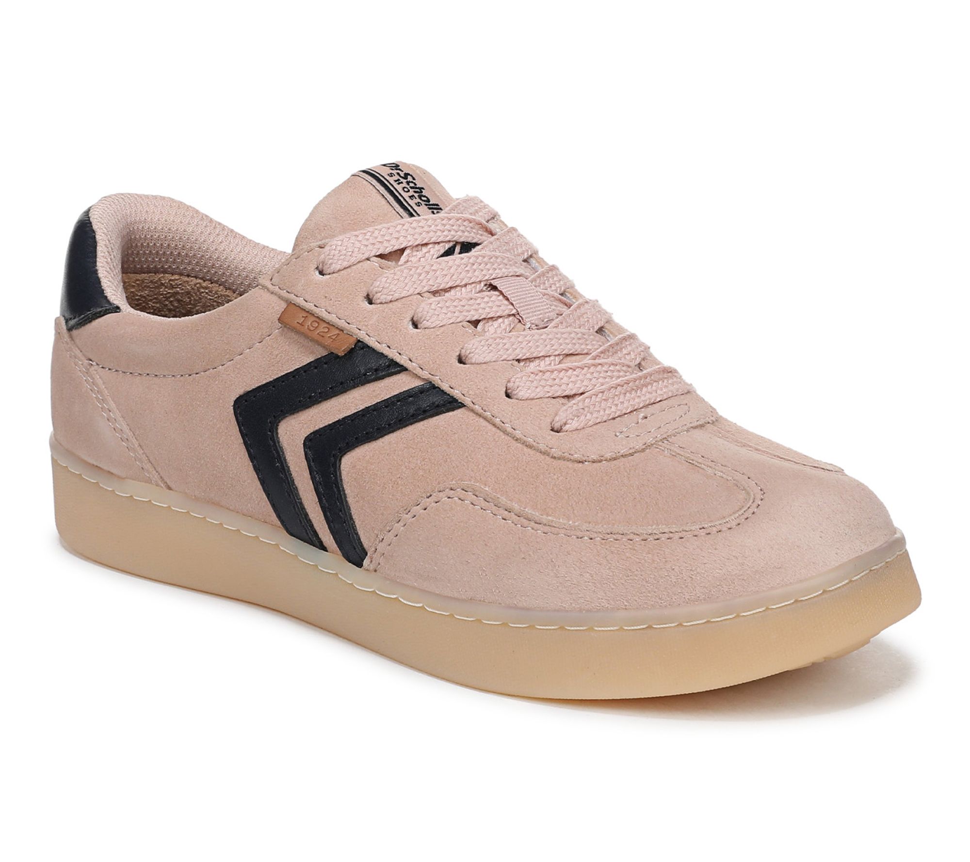 Dr. Scholl's Lace-Up Leather Sneakers - Rebel Sport