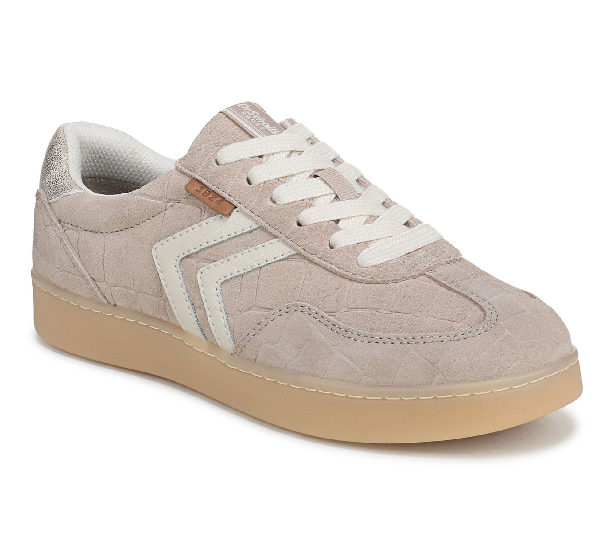 Dr. Scholl's Lace-Up Leather Sneakers - Rebel Sport