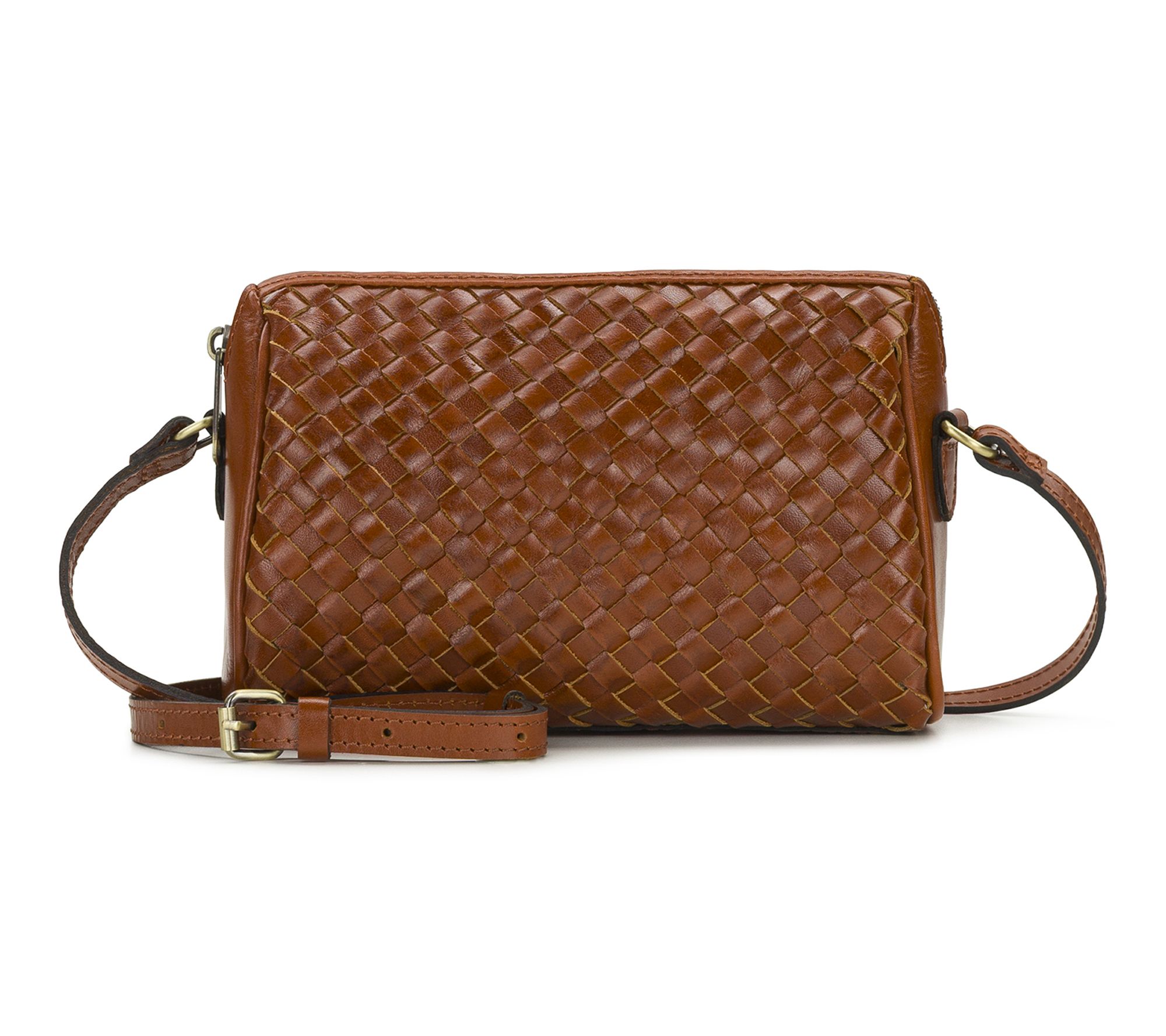  Patricia Nash Romy Crossbody - Hand Stained Woven