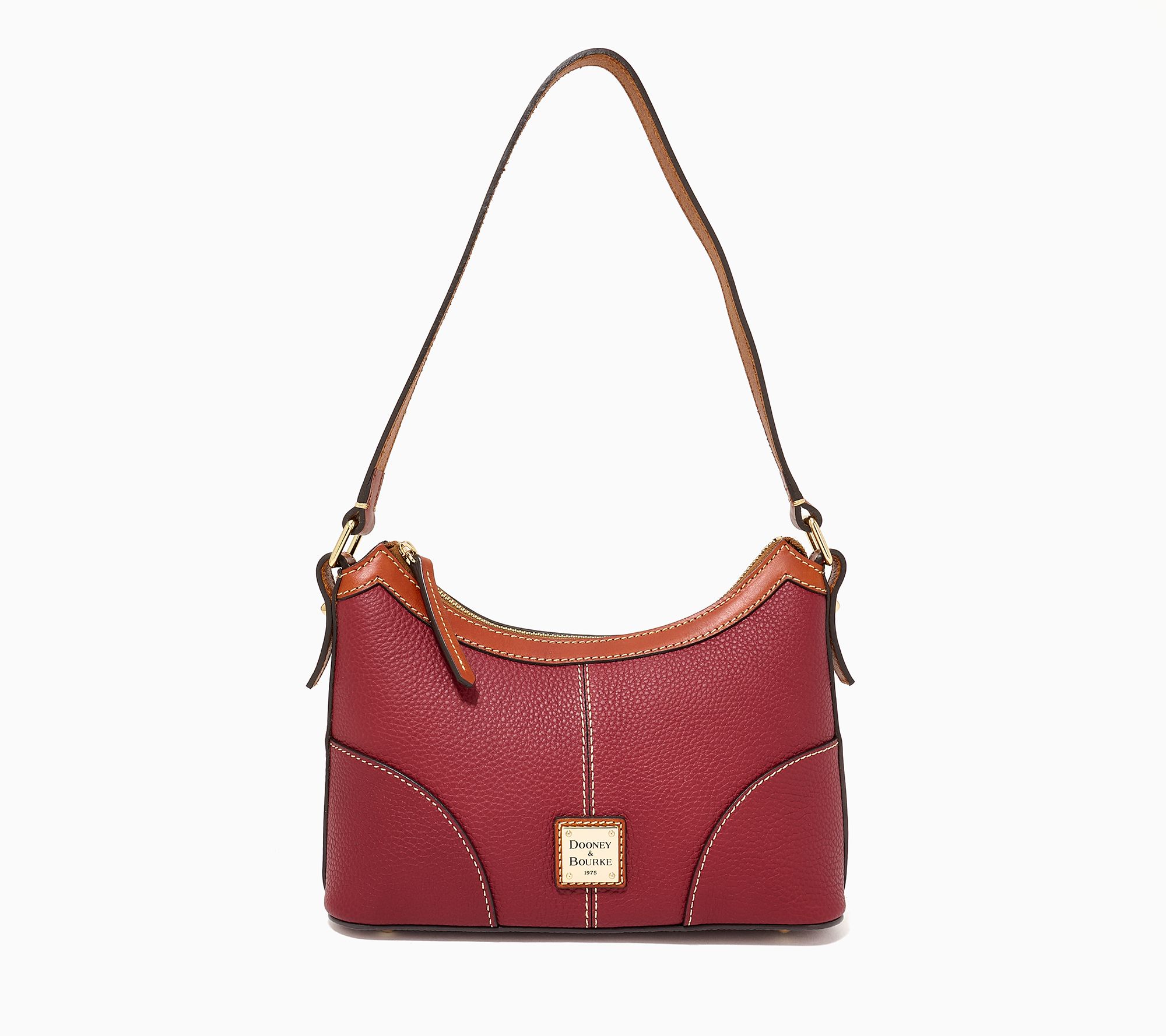  Dooney & Bourke Pebble Leather Baguette