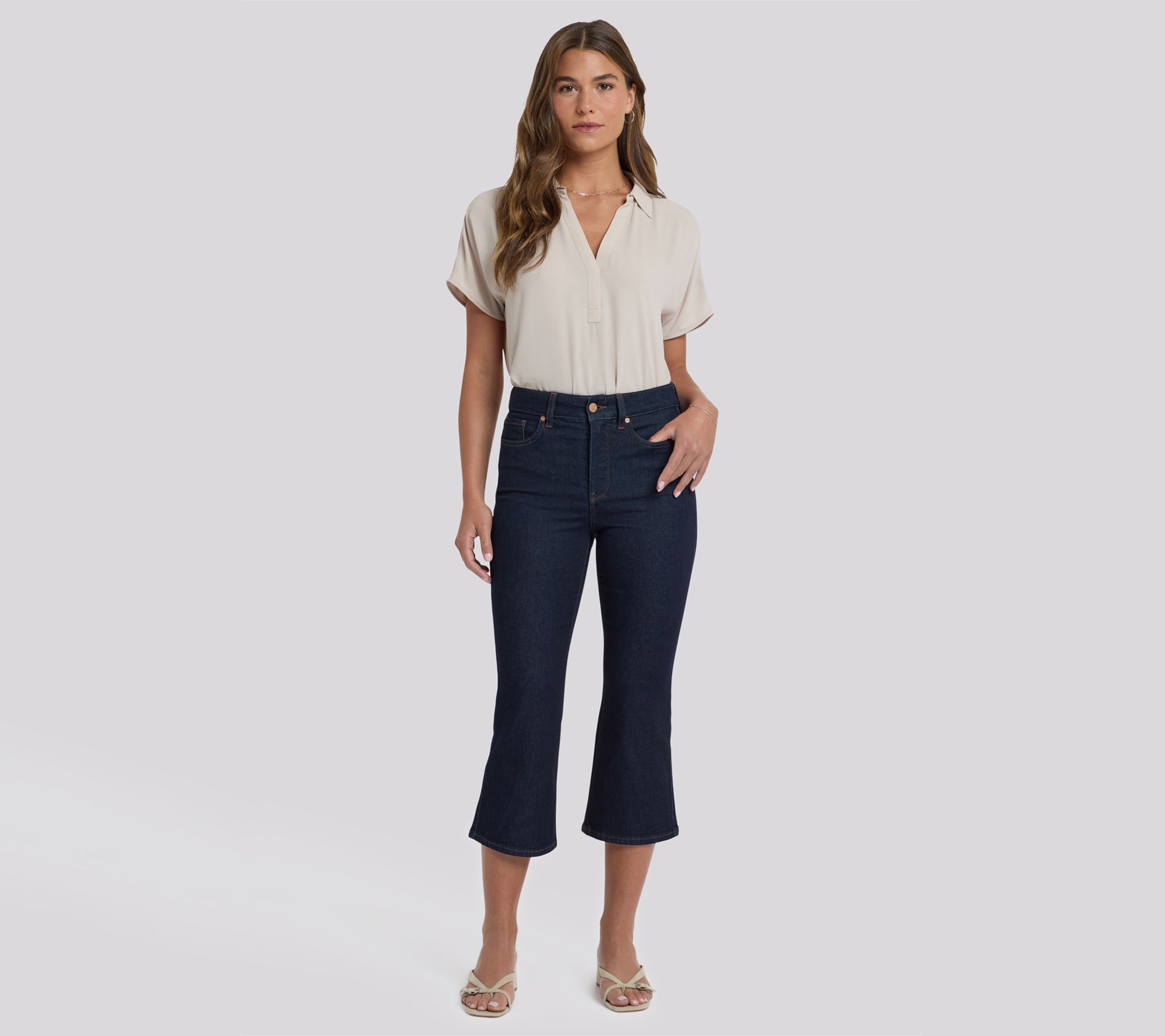 NYDJ Monica Kick Flare Crop Jeans