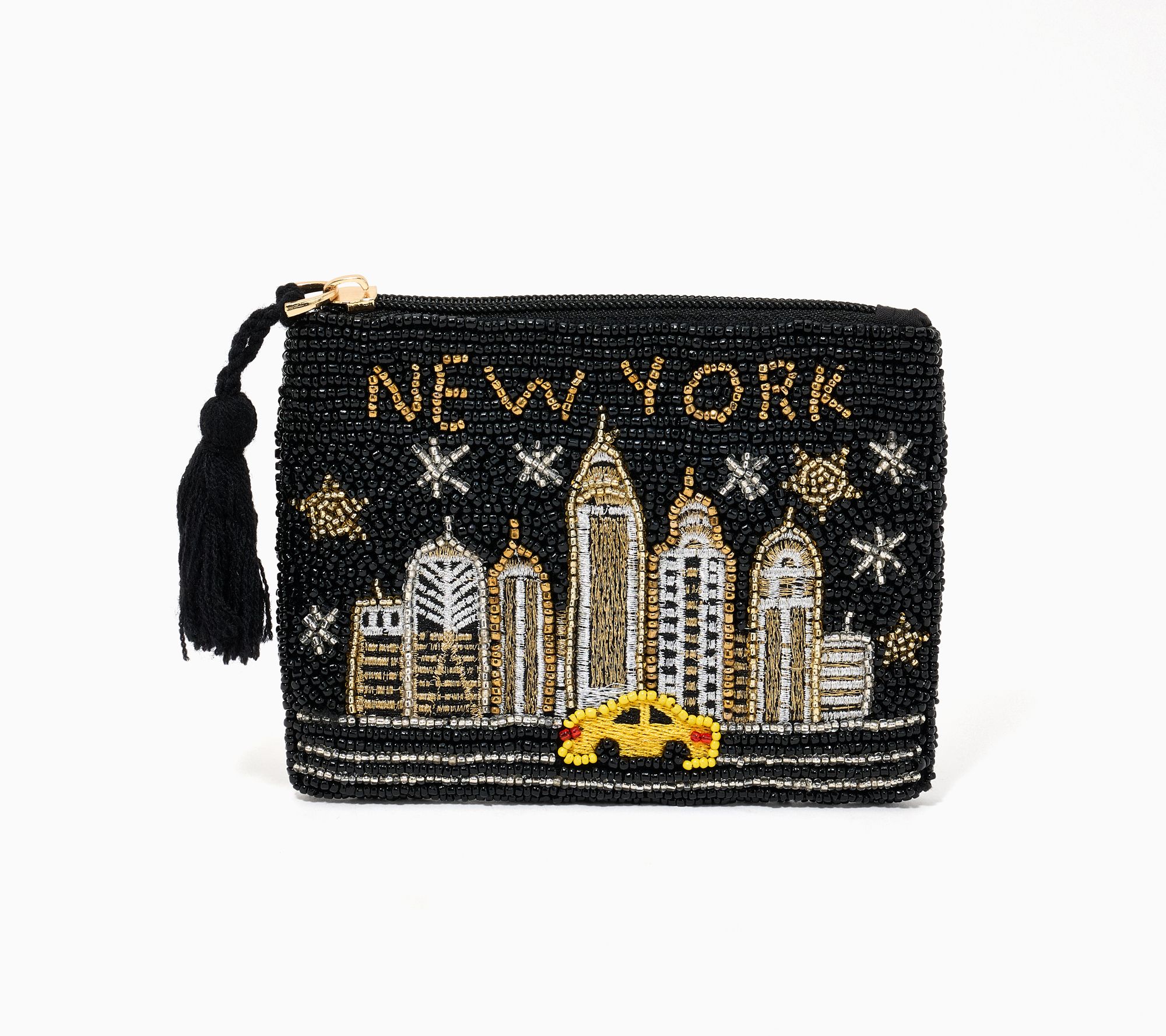 America & Beyond Embellished Destination Pouch