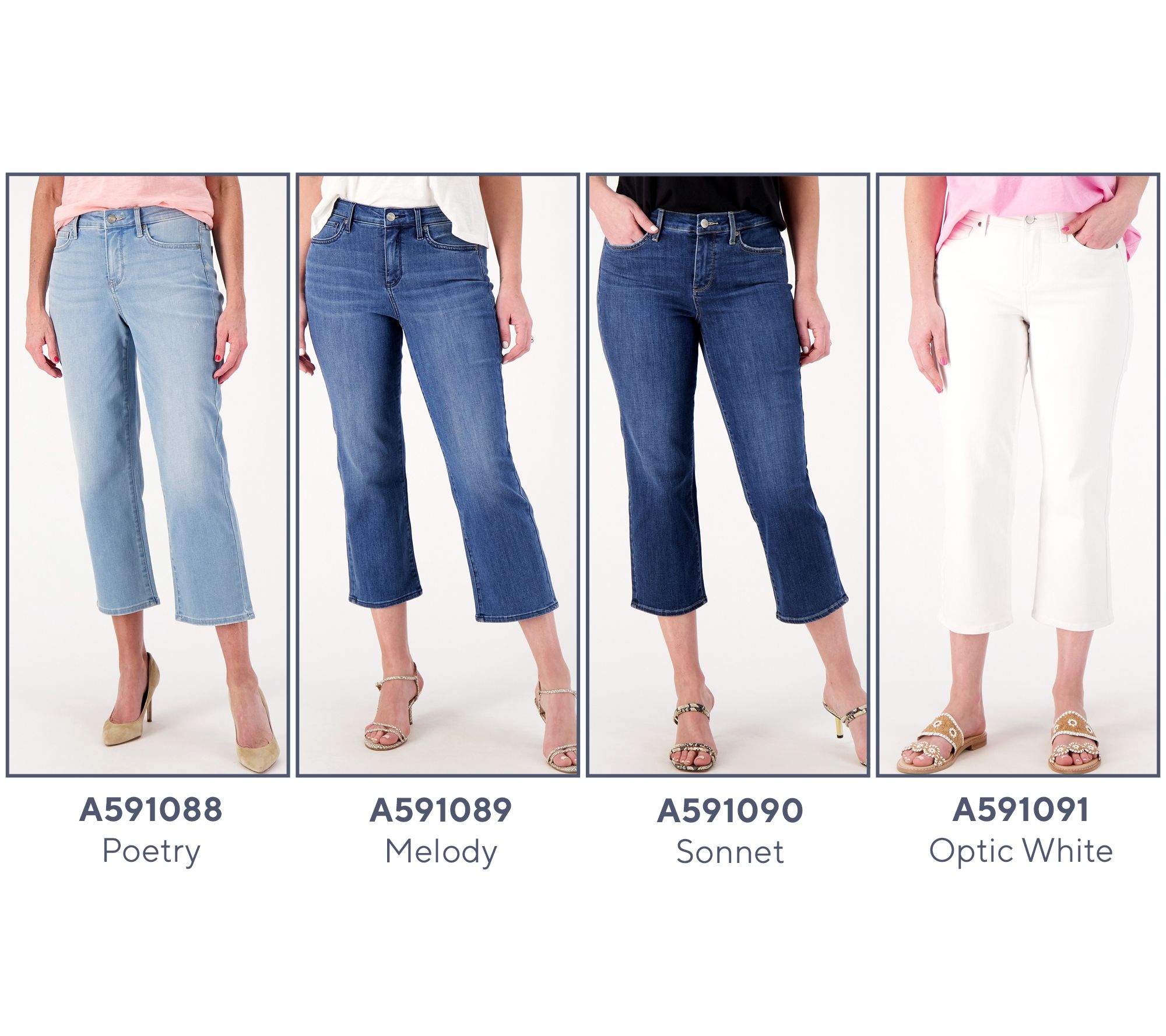 NYDJ Relaxed Cropped Piper Jean Cool Embrace - QVC.com