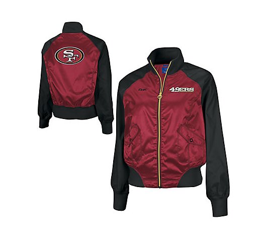 NFL San Francisco 49ers Women's Satin Jacket 