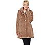 "As Is" Dennis Basso Faux Fur Coat with Removable Hood and Collar, 3 of 7