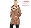 "As Is" Dennis Basso Faux Fur Coat with Removable Hood and Collar, 7 of 7