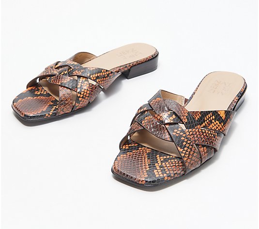 Naturalizer Leather Heeled Sandals - Ashford