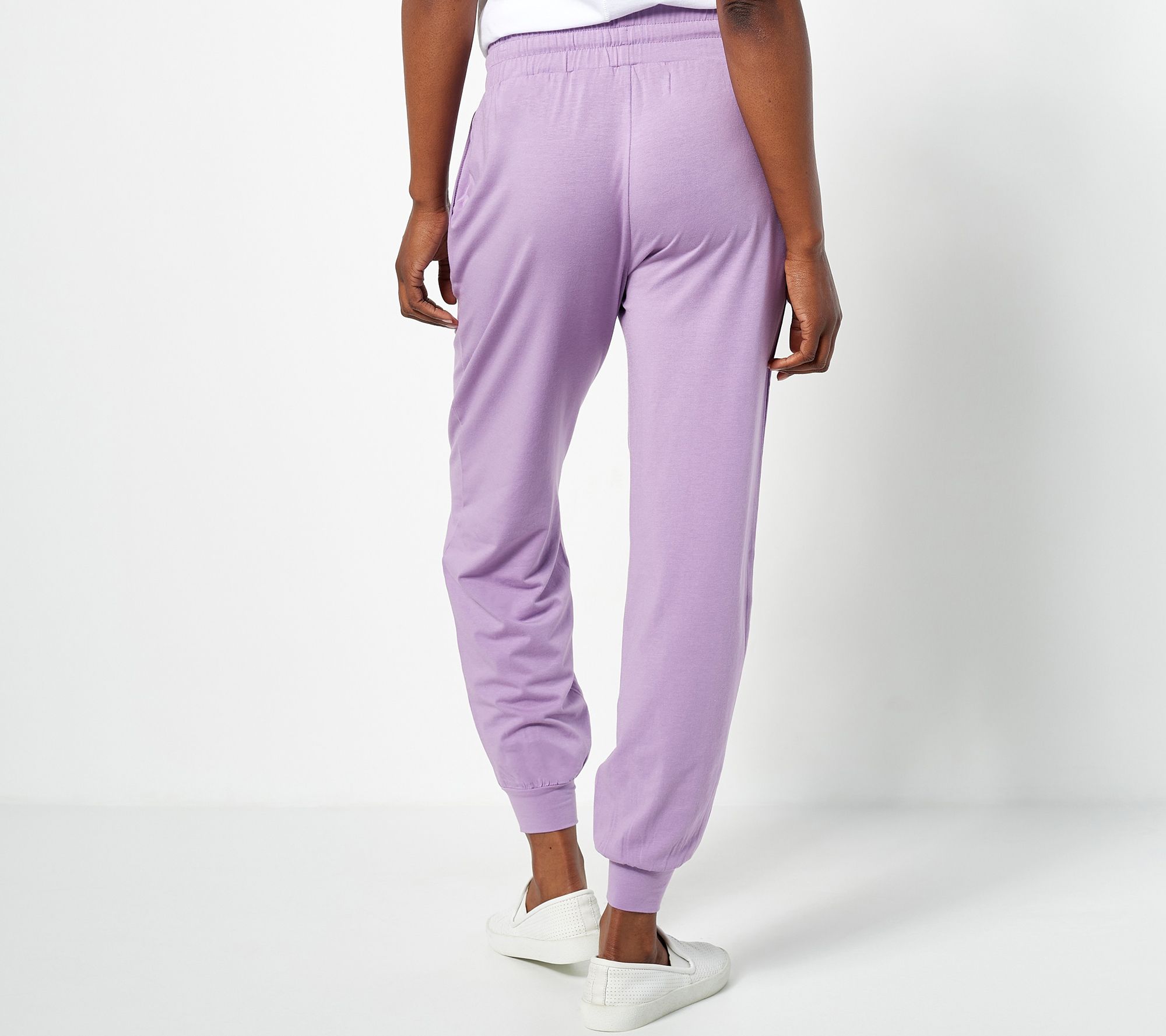 AnyBody Tall Cozy Knit Luxe Jogger Pant - QVC.com