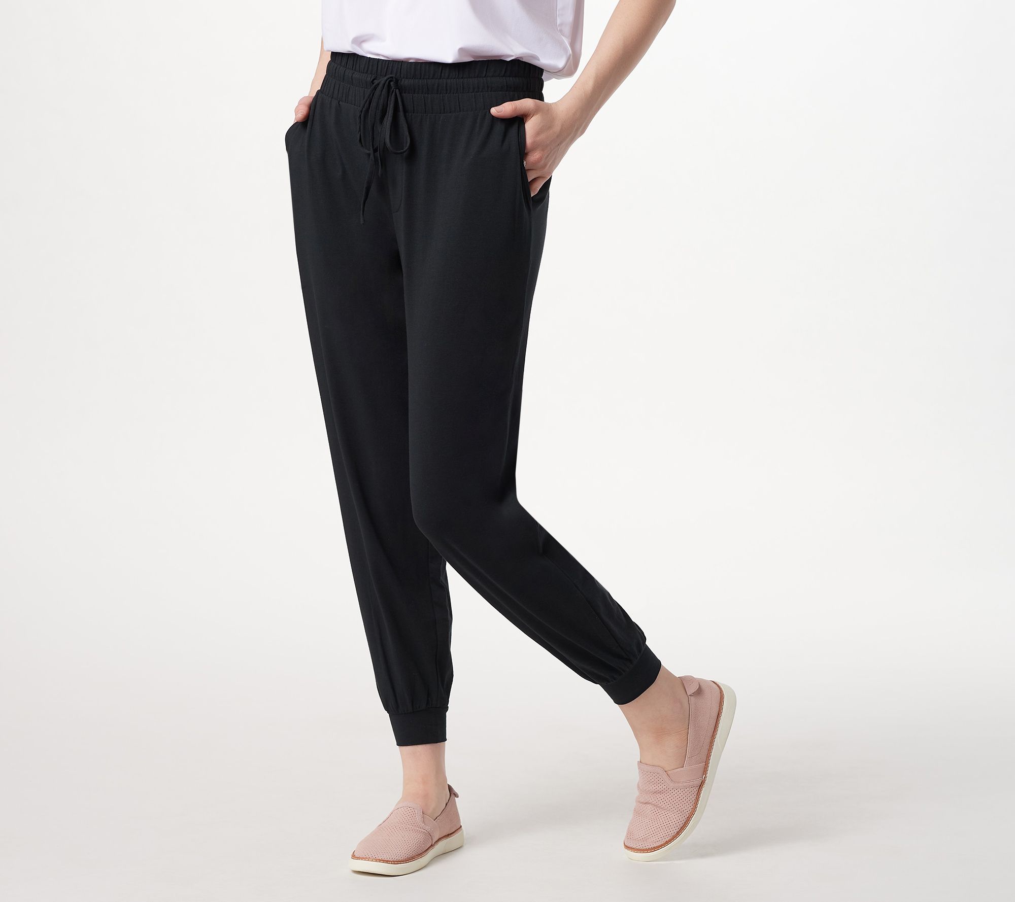 AnyBody Tall Cozy Knit Luxe Jogger Pant QVC