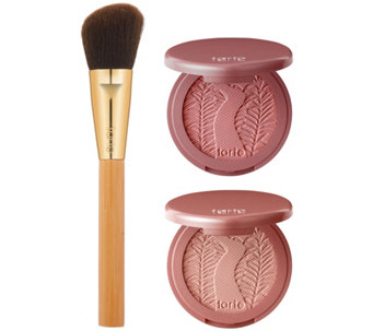 tarte Amazonian Clay 12-Hour Blush Duo with Brush - A399125