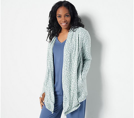 AnyBody Burnout French Terry Cardigan