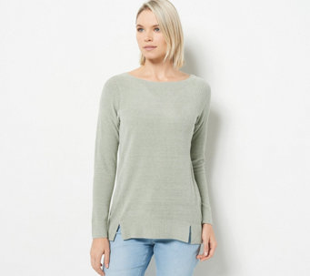 Barefoot Dreams CozyChic Ultra Lite Dockside Pullover - A467125