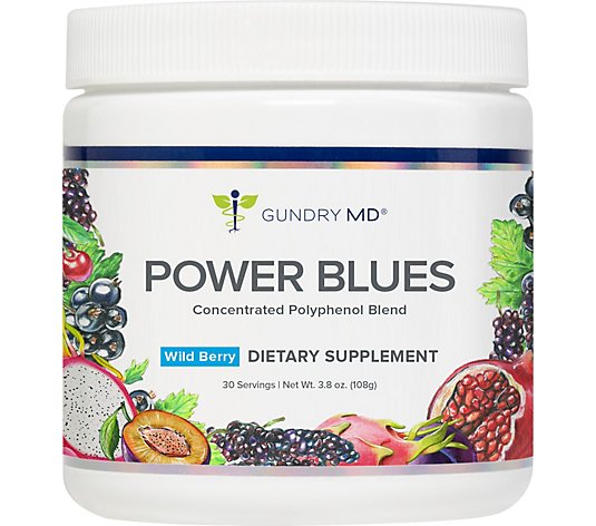 Gundry MD Power Blues Powdered Drink Mix 30 Day Supply