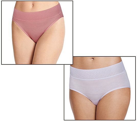 Jockey Women's Soft Touch Lace Thong Underwear