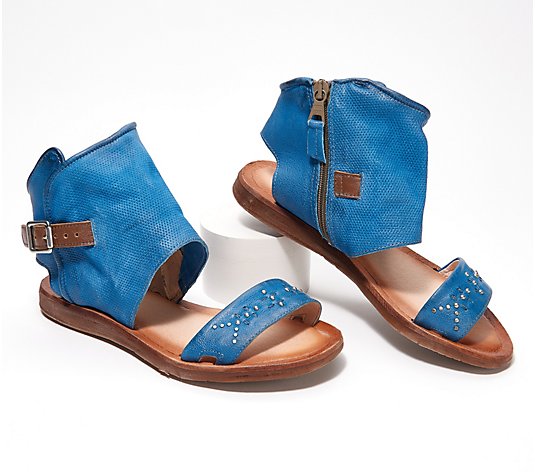 Miz Mooz Leather Sandals - Forge