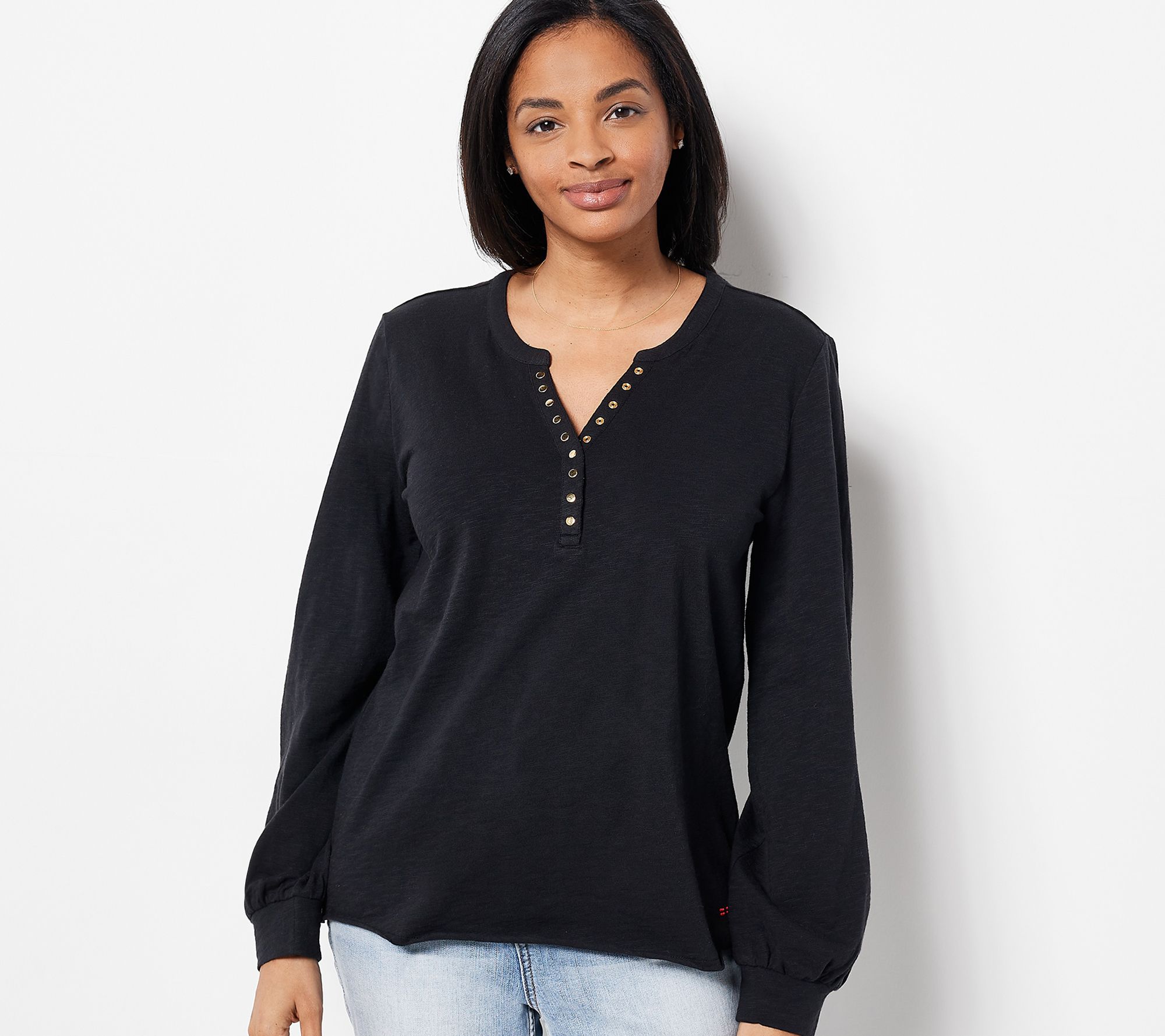 Peace Love World Spring Slub Knit Tee