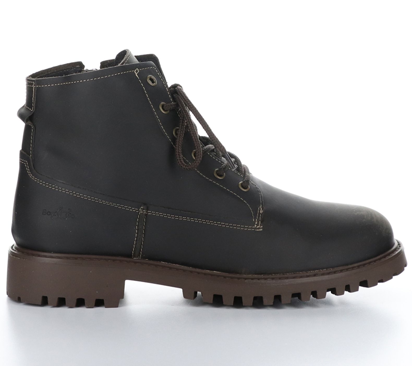 Bos. & Co. Winter Leather Side Zip Boots - Dash
