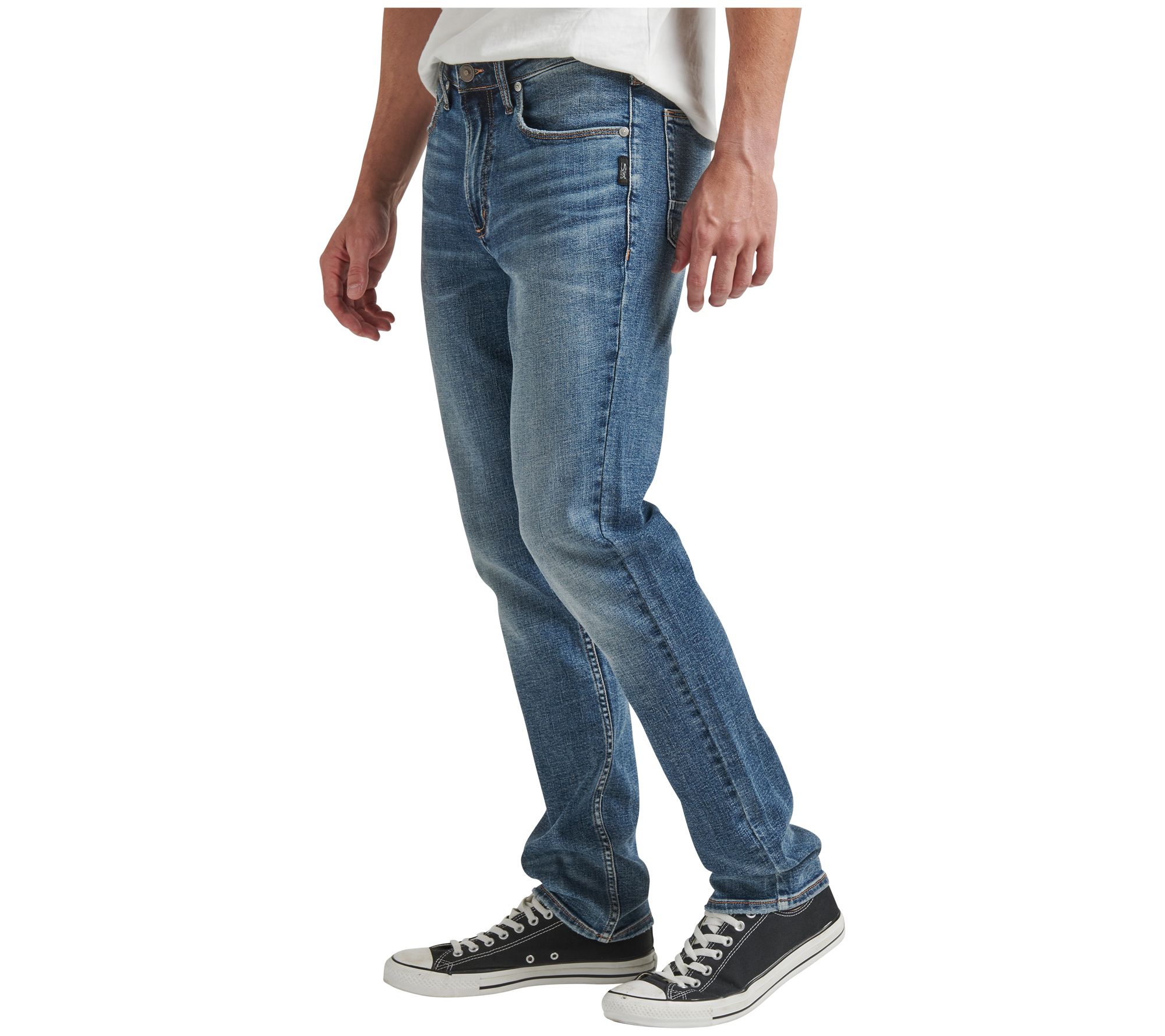 Silver Jeans Co. Kenaston Slim Fit Slim Leg Jeans - QVC.com