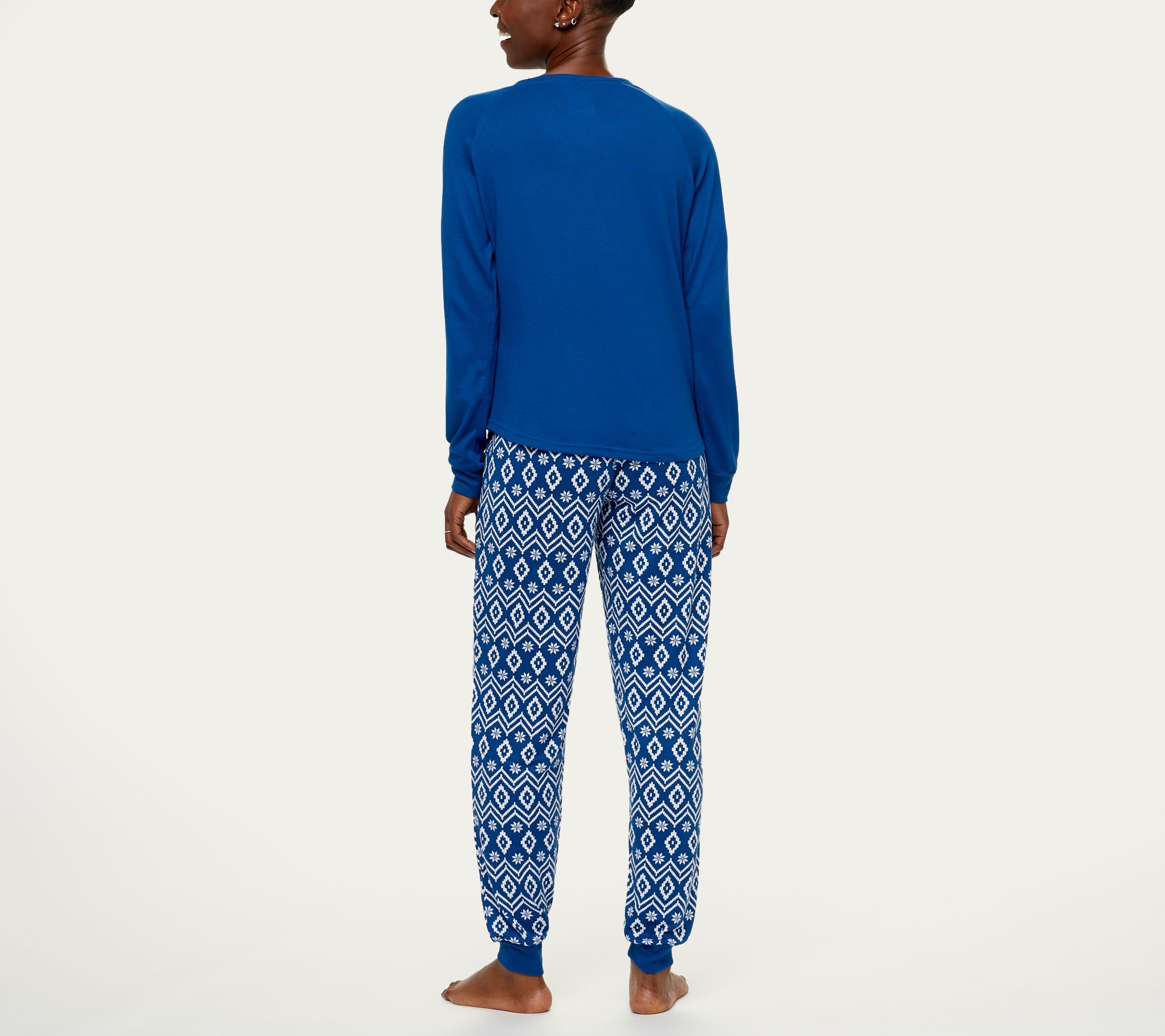 MUK LUKS Women's Tall Butter Knit Matching Pajama Set 