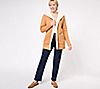 Denim & Co. Sherpa Bonded Hooded Jacket with Pockets, 2 of 4